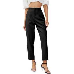 Zara Black Cropped Women's Pants